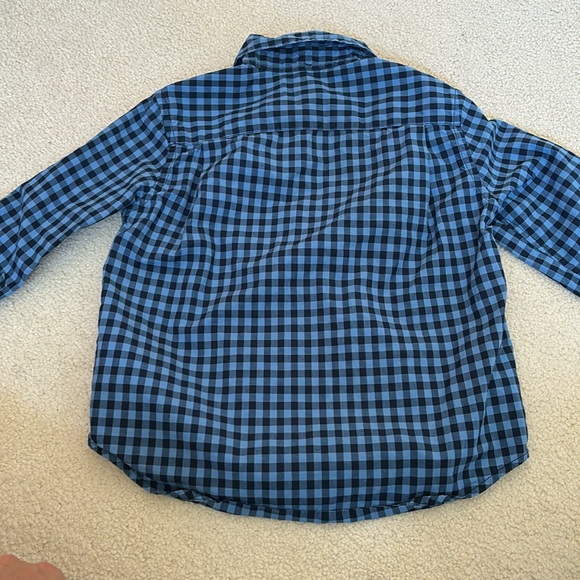 Ralph Lauren boy size 3/3T blue long sleeve button-down - Picture 5 of 6